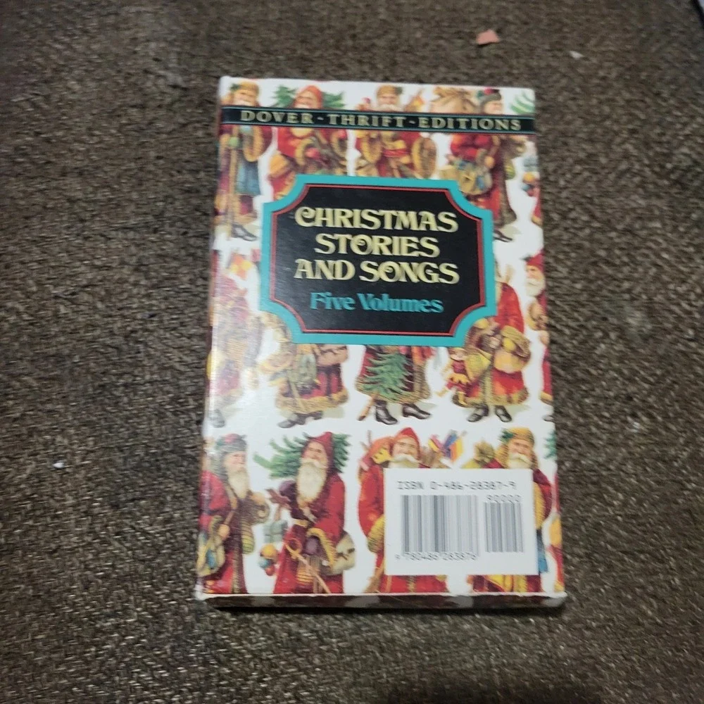 Christmas Stories and Songs Five Volumes Dover Thrift Editions Boxed Set‎ 1994